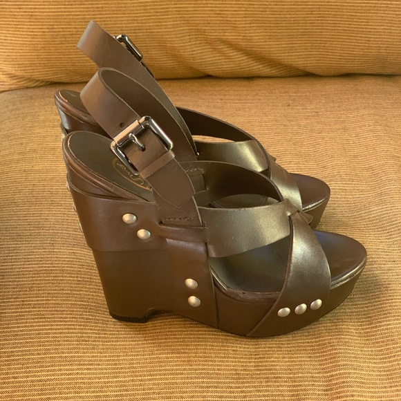 ASH brown platform heels - Picture 3 of 3
